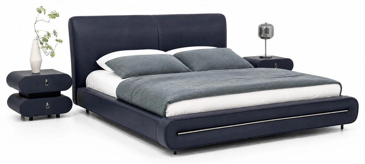 2557 Upholstered Bed