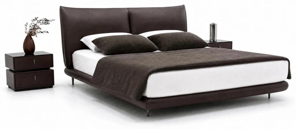KUOJIE HOME upholstered bed model 2558 — catalogue view