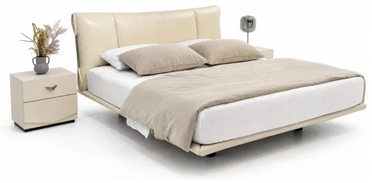 2560 Upholstered Bed — model 2560