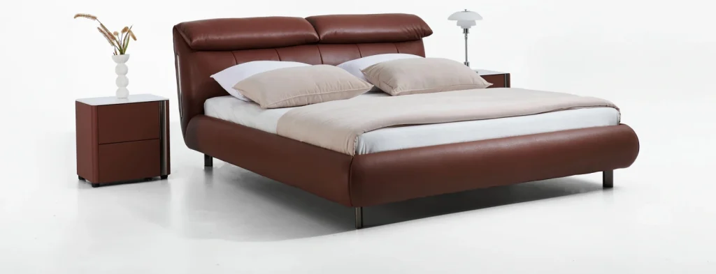 KUOJIE HOME upholstered bed model 2516 — catalogue view